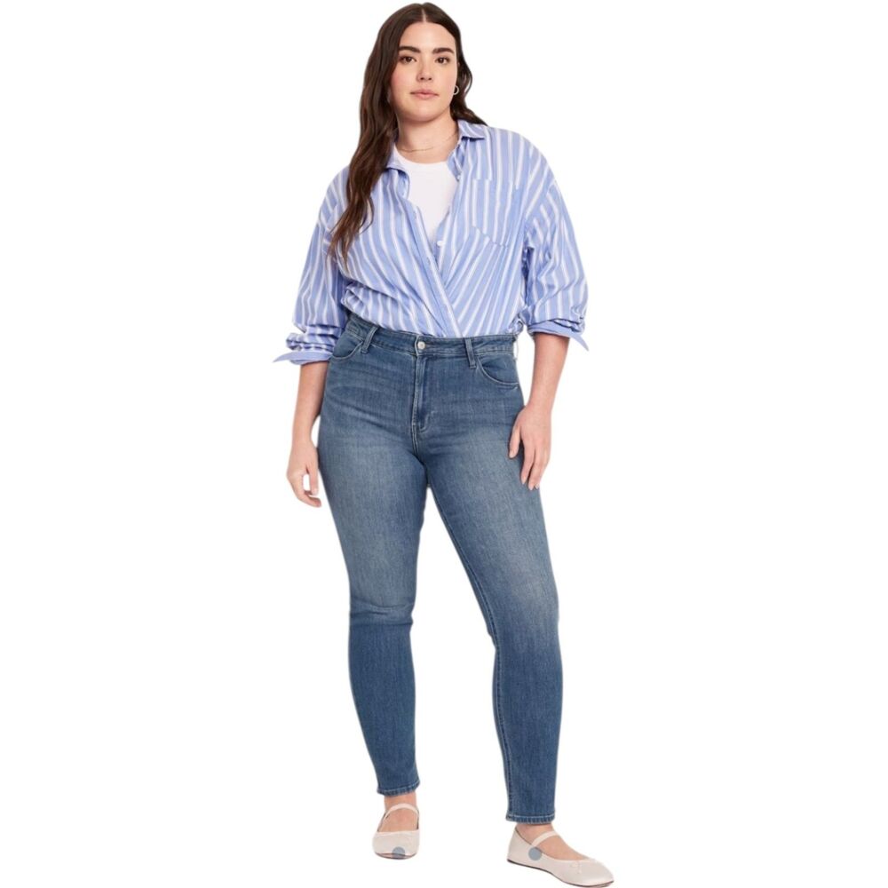 NWT Old Navy High-Rise Wow Straight Jeans Women’s 14